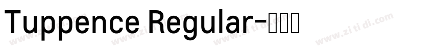 Tuppence Regular字体转换